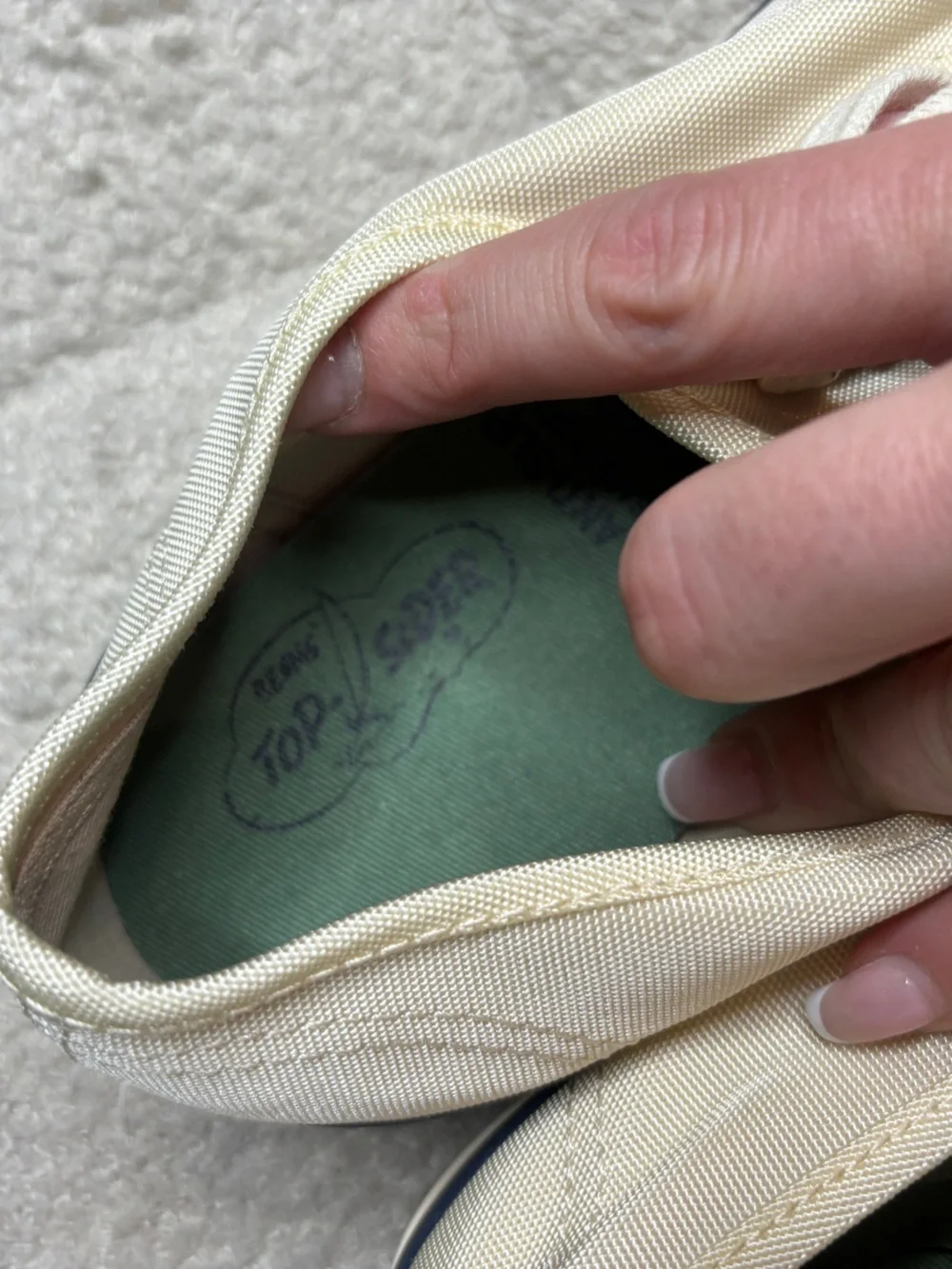 Sperry CVO Reissue Sneaker Men’s 8.5 Light Beige